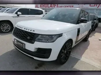Land Rover  Range Rover  Vogue  Autobiography  2018  Automatic  90,000 Km  8 Cylinder  Four Wheel Drive (4WD)  SUV  White