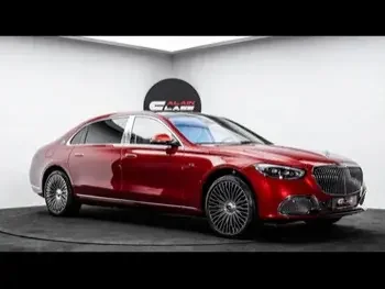 Mercedes-Benz  Maybach  S680  2023  Automatic  0 Km  12 Cylinder  All Wheel Drive (AWD)  Sedan  Red  With Warranty