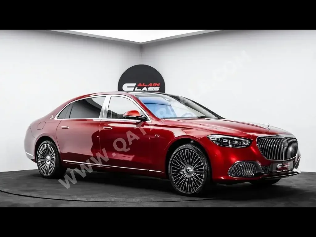 Mercedes-Benz  Maybach  S680  2023  Automatic  0 Km  12 Cylinder  All Wheel Drive (AWD)  Sedan  Red  With Warranty
