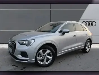 Audi  Q3  35 TFSI  2022  Automatic  37,000 Km  4 Cylinder  Front Wheel Drive (FWD)  SUV  Silver  With Warranty