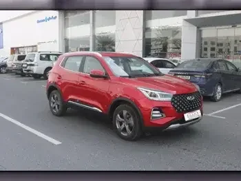 Chery  Tiggo  4 Pro  2023  Automatic  14,500 Km  4 Cylinder  Front Wheel Drive (FWD)  SUV  Red  With Warranty