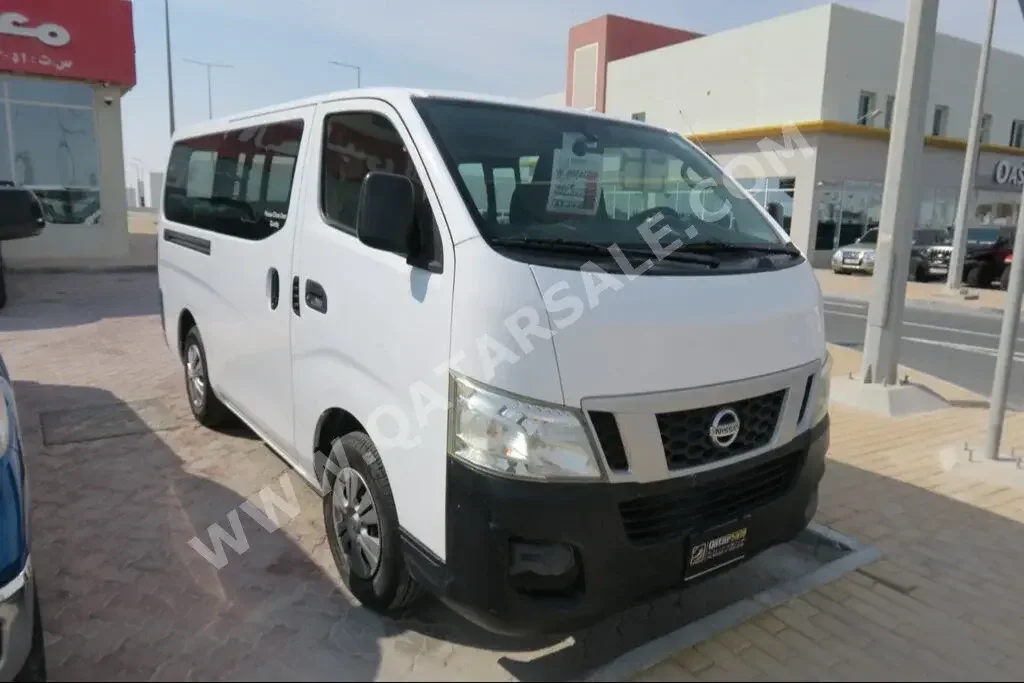 Nissan  Urvan  2014  Manual  222,000 Km  4 Cylinder  Front Wheel Drive (FWD)  Van / Bus  White