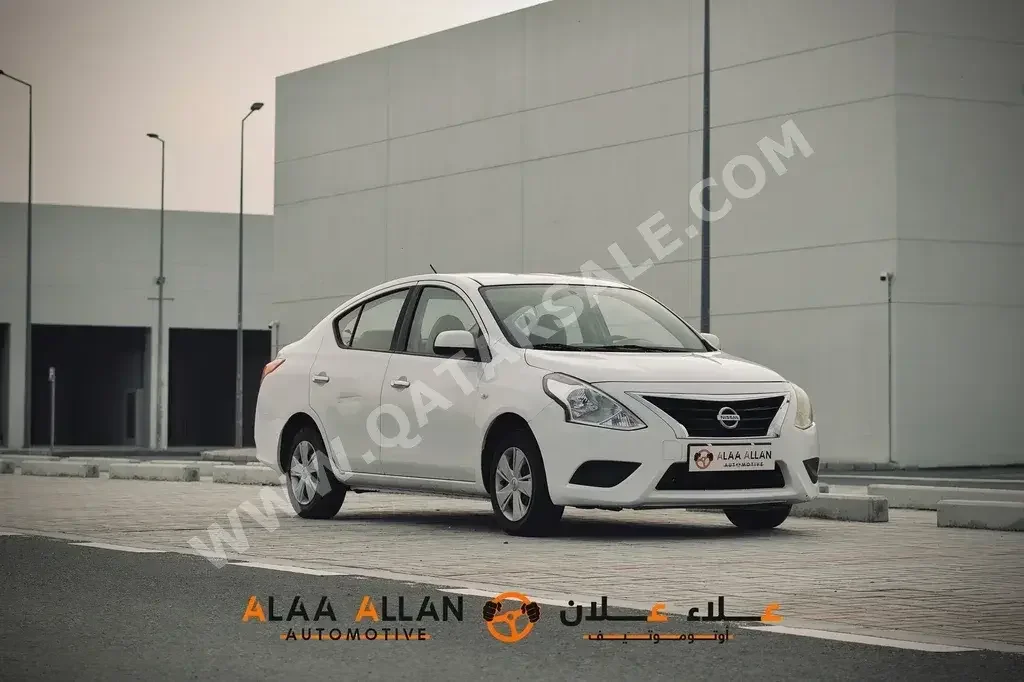 Nissan  Sunny  2018  Automatic  100,000 Km  4 Cylinder  Front Wheel Drive (FWD)  Sedan  White