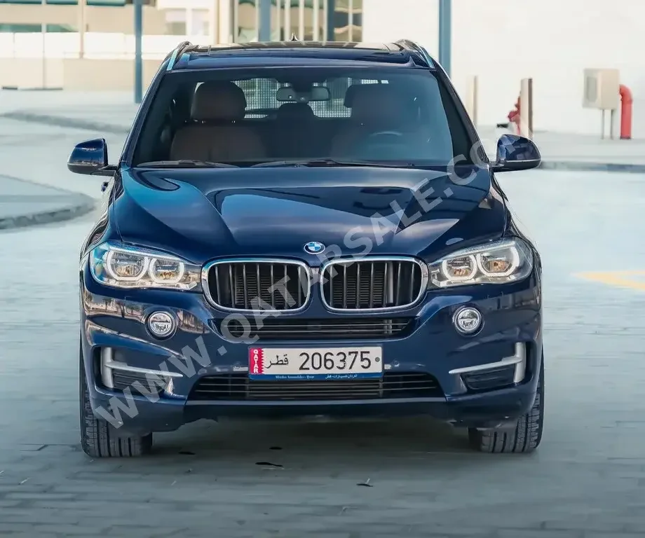BMW  X-Series  X5  2018  Automatic  89,000 Km  6 Cylinder  Four Wheel Drive (4WD)  SUV  Blue  With Warranty