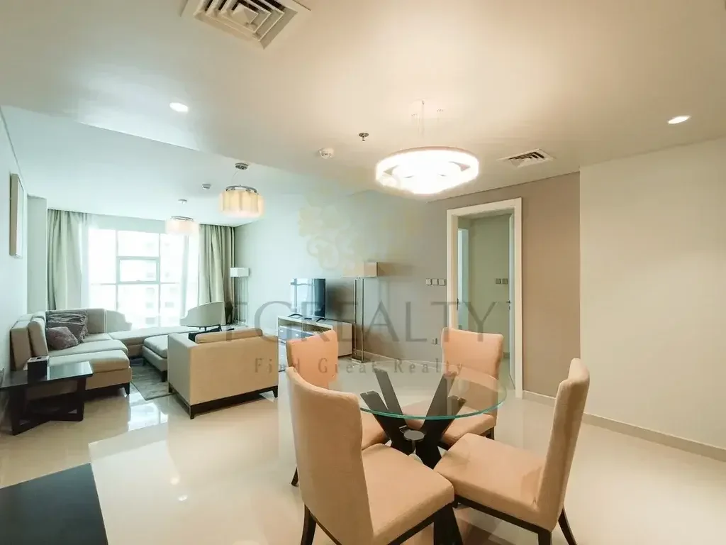 1 Bedrooms  Apartment  For Rent  in Lusail -  Marina District  Fully Furnished