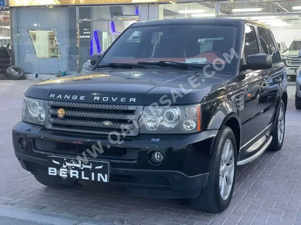 Land Rover  Range Rover  Sport HSE  2007  Automatic  142,000 Km  6 Cylinder  Four Wheel Drive (4WD)  SUV  Black