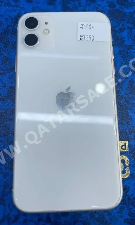 Apple  - iPhone 11  - White  - 128 GB
