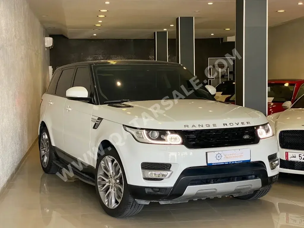 Land Rover  Range Rover  Sport Super charged  2015  Automatic  127,000 Km  6 Cylinder  Four Wheel Drive (4WD)  SUV  White