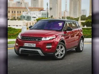 Land Rover  Evoque  Dynamic  2014  Automatic  70,000 Km  4 Cylinder  Four Wheel Drive (4WD)  SUV  Red