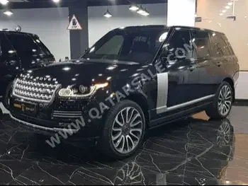 Land Rover  Range Rover  Vogue SE Super charged  2017  Automatic  116,000 Km  8 Cylinder  Four Wheel Drive (4WD)  SUV  Black  With Warranty