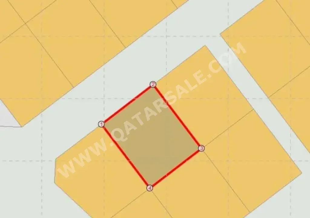 Lands For Sale in Al Wakrah  - Birkat Al-Awamer  -Area Size 1,000 Square Meter