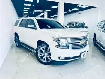 Chevrolet  Tahoe  LTZ  2015  Automatic  274,000 Km  8 Cylinder  Four Wheel Drive (4WD)  SUV  White  With Warranty