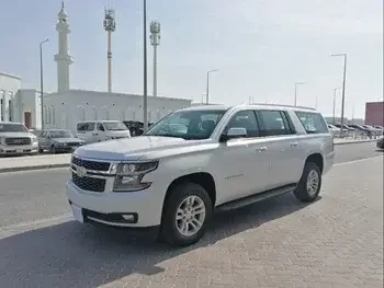 Chevrolet  Suburban  2016  Automatic  115,000 Km  8 Cylinder  Four Wheel Drive (4WD)  SUV  White
