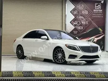 Mercedes-Benz  S-Class  550  2015  Automatic  100,000 Km  8 Cylinder  Rear Wheel Drive (RWD)  Sedan  White