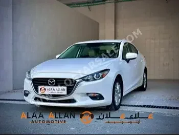 Mazda  Mazda 3  2019  Automatic  118,000 Km  4 Cylinder  Rear Wheel Drive (RWD)  Sedan  White
