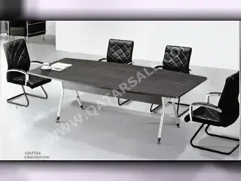 المكاتب ومكاتب الحاسوب - طاولة الاجتماعات  - أسود