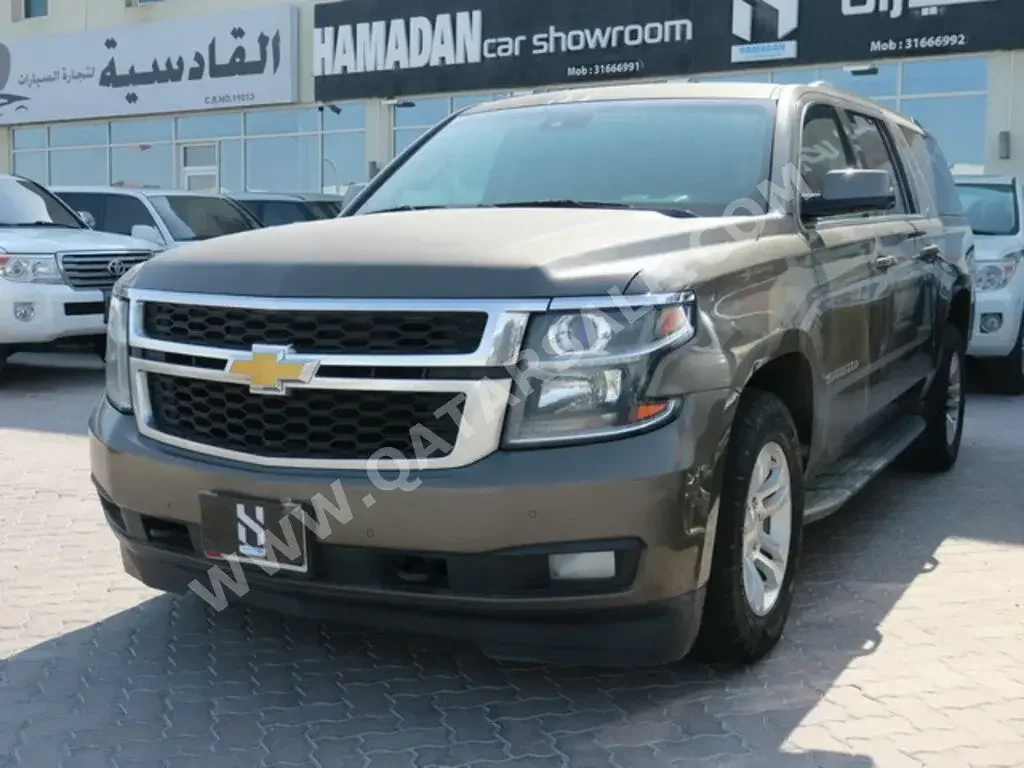 Chevrolet  Tahoe  2017  Automatic  150,000 Km  8 Cylinder  Four Wheel Drive (4WD)  SUV  Bronze
