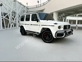 Mercedes-Benz  G-Class  63 Night Pack AMG  2020  Automatic  11,500 Km  8 Cylinder  Four Wheel Drive (4WD)  SUV  White  With Warranty