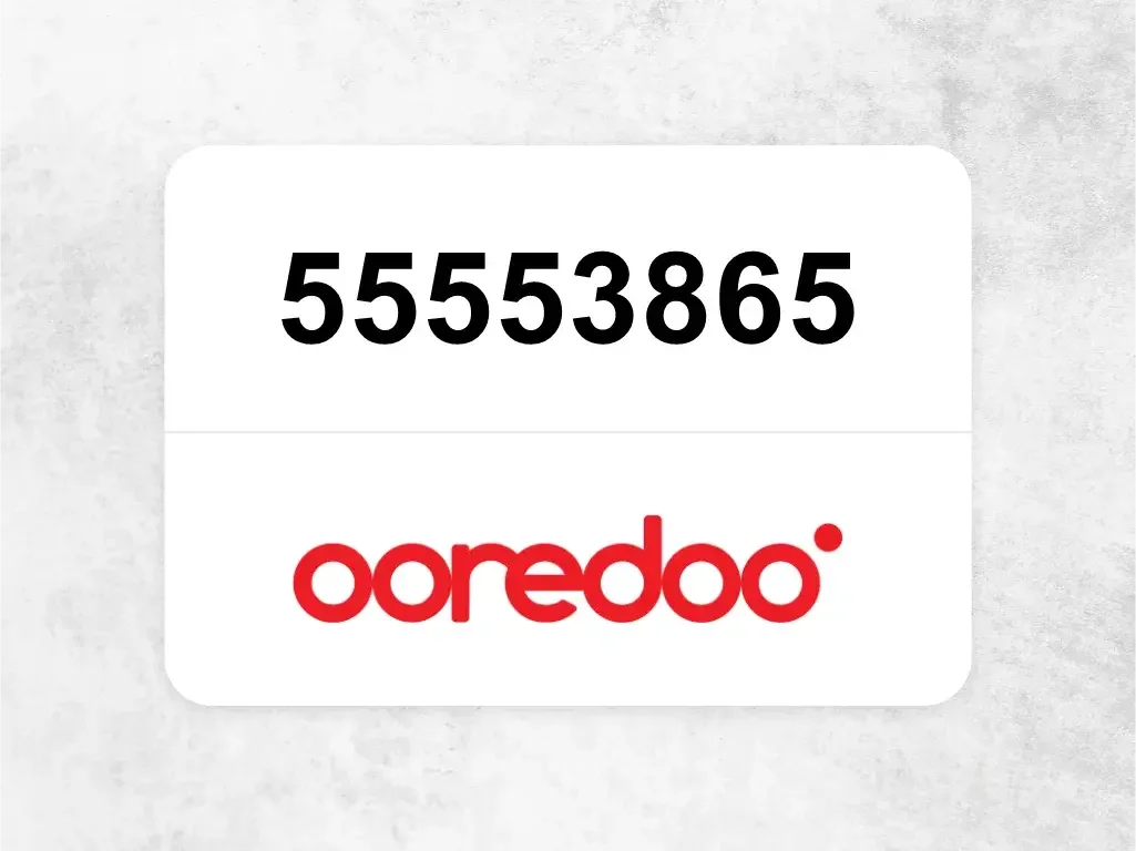 Ooredoo Mobile Phone  55553865