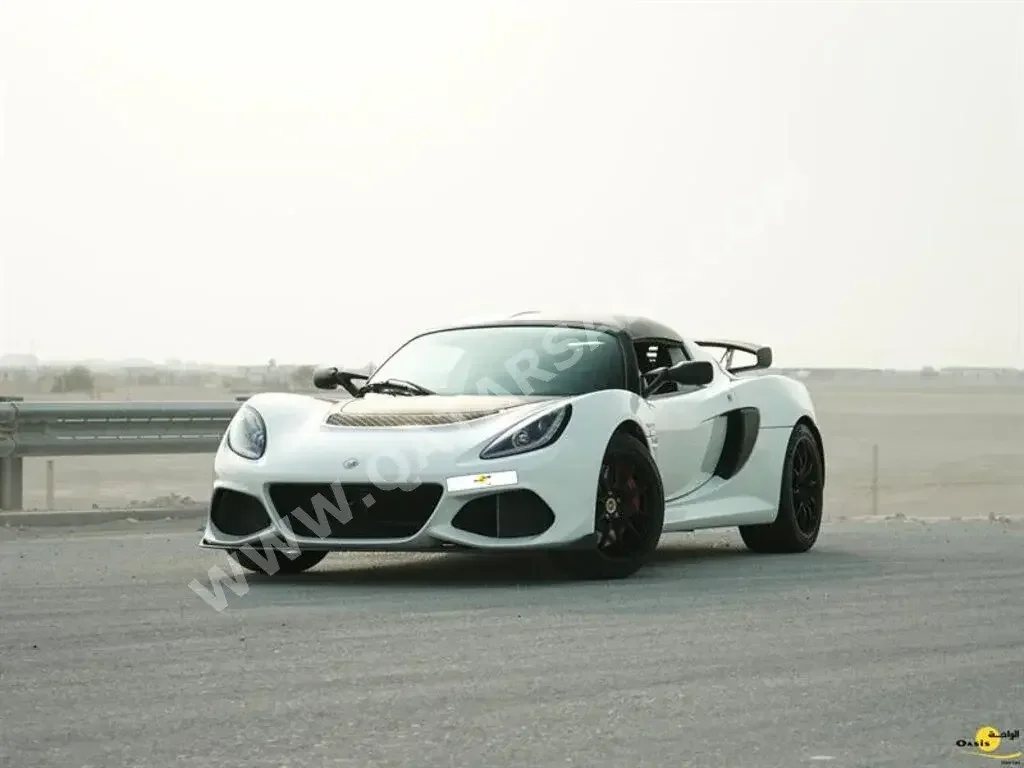 Lotus  Exige  Sport 390 Final Edition  2022  Manual  8,000 Km  6 Cylinder  Rear Wheel Drive (RWD)  Coupe / Sport  White  With Warranty