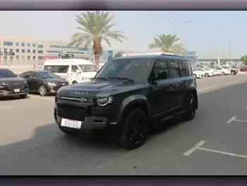 Land Rover  Defender  110 X  2023  Automatic  380 Km  6 Cylinder  Four Wheel Drive (4WD)  SUV  Black  With Warranty