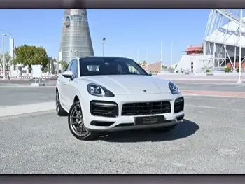 Porsche  Cayenne  S Coupe  2020  Automatic  52,500 Km  6 Cylinder  Four Wheel Drive (4WD)  SUV  White  With Warranty