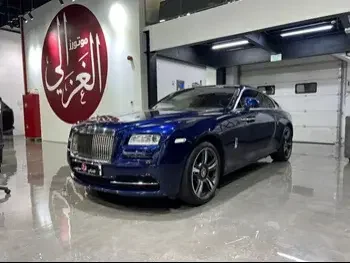 Rolls-Royce  Wraith  2016  Automatic  55,000 Km  12 Cylinder  All Wheel Drive (AWD)  Coupe / Sport  Dark Blue