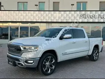 Dodge  Ram  Limited  2019  Automatic  86,000 Km  8 Cylinder  Four Wheel Drive (4WD)  Pick Up  White  With Warranty