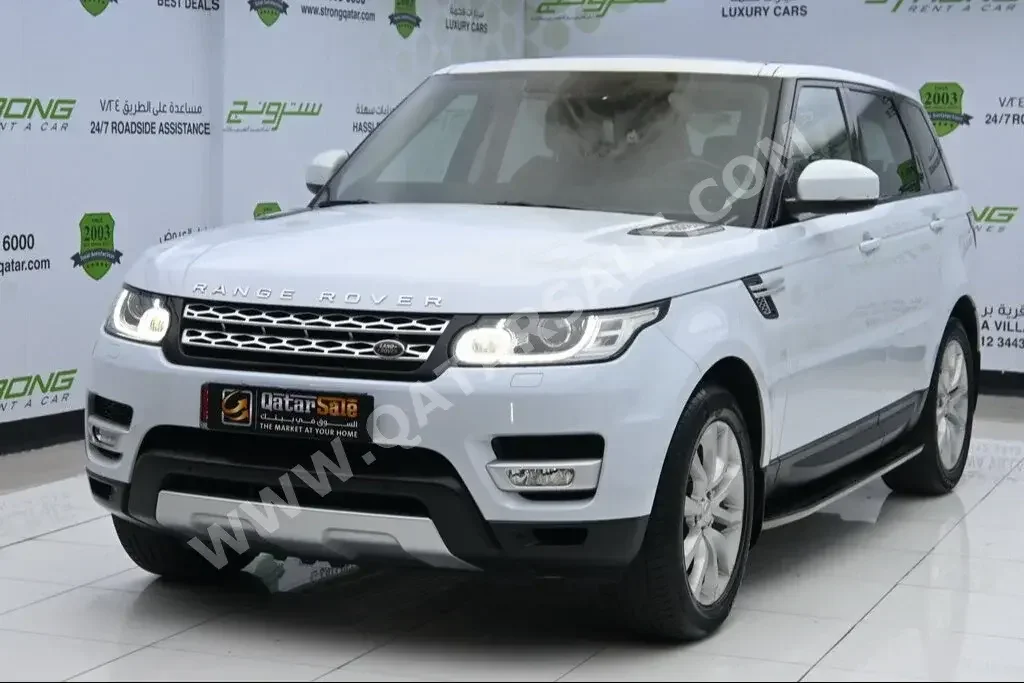 Land Rover  Range Rover  Sport HSE  2016  Automatic  104,000 Km  6 Cylinder  Four Wheel Drive (4WD)  SUV  White