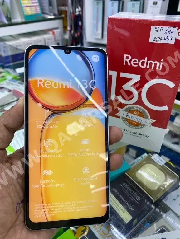 Xiaomi  - Redmi  - 13 C  - Blue  - 128 GB  - Under Warranty