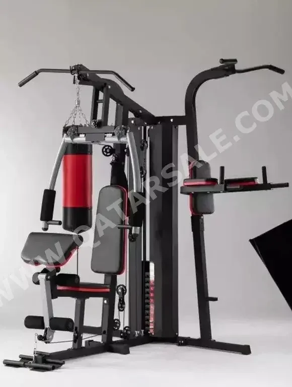 Gym Equipment Machines - Body Weight  - Black  2022  60 Kg  Warranty  With Cushions  With Installation  With Delivery