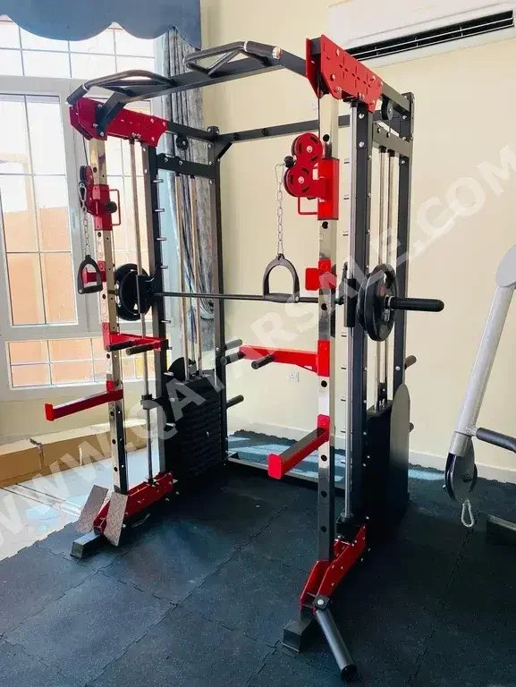 Gym Equipment Machines - Body Weight  - Black  2022  120 Kg  Warranty  With Cushions  With Installation  With Delivery