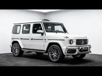Mercedes-Benz  G-Class  63 AMG  2022  Automatic  62,500 Km  8 Cylinder  Four Wheel Drive (4WD)  SUV  White  With Warranty