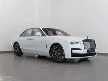 Rolls-Royce  Ghost  Black Badge  2022  Automatic  5,100 Km  12 Cylinder  All Wheel Drive (AWD)  Sedan  White  With Warranty