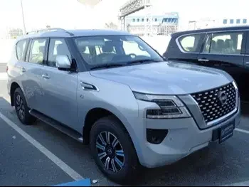 Nissan  Patrol  LE  2023  Automatic  0 Km  8 Cylinder  Four Wheel Drive (4WD)  SUV  Silver  With Warranty