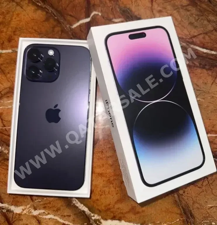 Apple  - iPhone 14  - Pro Max  - Purple  - 128 GB  - Under Warranty