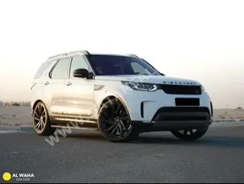 Land Rover  Discovery  2017  Automatic  72,000 Km  6 Cylinder  Four Wheel Drive (4WD)  SUV  White  With Warranty