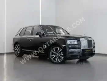  Rolls-Royce  Cullinan  2023  Automatic  3,400 Km  12 Cylinder  Four Wheel Drive (4WD)  SUV  Black  With Warranty