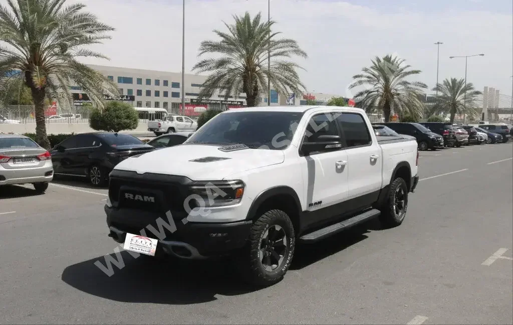 Dodge  Ram  Rebel  2021  Automatic  79,000 Km  8 Cylinder  Four Wheel Drive (4WD)  Pick Up  White  With Warranty