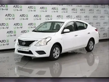 Nissan  Sunny  2019  Automatic  218,000 Km  4 Cylinder  Front Wheel Drive (FWD)  Sedan  White
