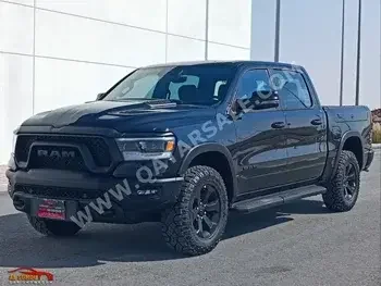 Dodge  Ram  Rebel  2023  Automatic  0 Km  8 Cylinder  Four Wheel Drive (4WD)  Pick Up  Black  With Warranty