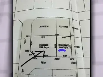 Lands For Sale in Al Daayen  - Sumaysimah  -Area Size 650 Square Meter