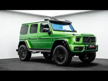 Mercedes-Benz  G-Class  63 AMG 4x4²  2023  Automatic  0 Km  8 Cylinder  Four Wheel Drive (4WD)  SUV  Green  With Warranty