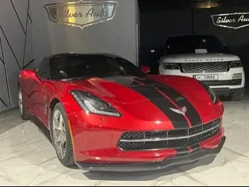 Chevrolet  Corvette  C7  2014  Automatic  91,000 Km  8 Cylinder  Rear Wheel Drive (RWD)  Coupe / Sport  Red
