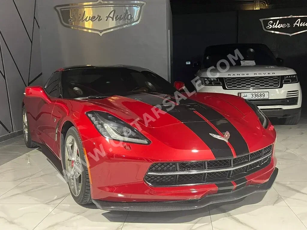 Chevrolet  Corvette  C7  2014  Automatic  91,000 Km  8 Cylinder  Rear Wheel Drive (RWD)  Coupe / Sport  Red
