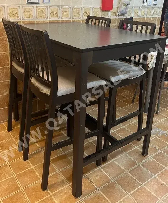 Dining Table with Chairs  - IKEA  - Brown  - 4 Seats