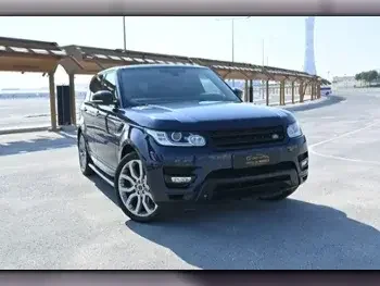 Land Rover  Range Rover  Sport Super charged  2015  Automatic  137,000 Km  8 Cylinder  Four Wheel Drive (4WD)  SUV  Blue