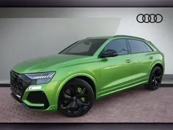 Audi  RSQ8  2022  Automatic  20,500 Km  8 Cylinder  All Wheel Drive (AWD)  SUV  Green  With Warranty