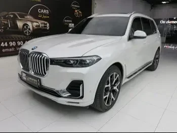 BMW  X-Series  X7  2020  Automatic  50,000 Km  6 Cylinder  Four Wheel Drive (4WD)  SUV  White  With Warranty