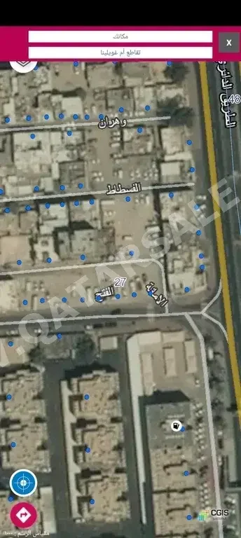 اراضي للبيع في الدوحة  - أم غويلينة  -المساحة 245 متر مربع
